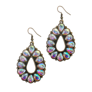 Aurora Borealis Drop Earrings