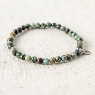 African Turquoise Jasper Energy Bracelet by Tiny Rituals - A Roese Boutique