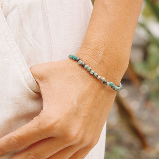 African Turquoise Jasper Energy Bracelet by Tiny Rituals - A Roese Boutique