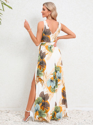 Beachy Slit Surplice Dress - A Roese Boutique