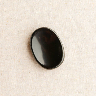 Black Obsidian Worry Stone by Tiny Rituals - A Roese Boutique