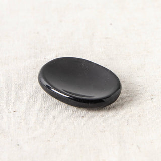 Black Obsidian Worry Stone by Tiny Rituals - A Roese Boutique