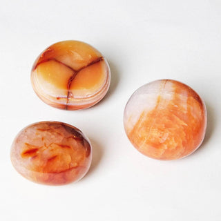 Carnelian Palm Stones - AAA Premium Quality by Tiny Rituals - A Roese Boutique