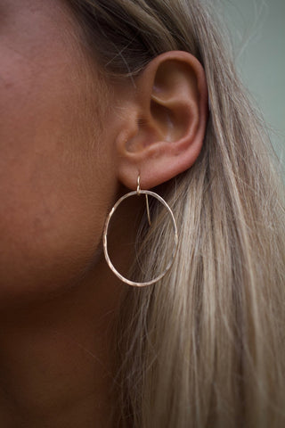 Cozumel Island Oval Hoops by Toasted Jewelry - A Roese Boutique