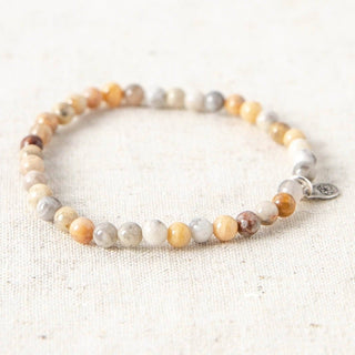 Crazy Lace Agate Energy Bracelet by Tiny Rituals - A Roese Boutique