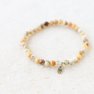 Crazy Lace Agate Energy Bracelet by Tiny Rituals - A Roese Boutique