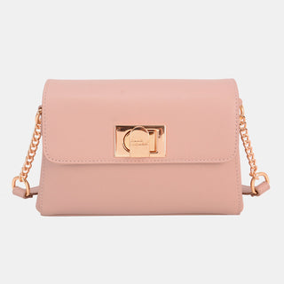 David Jones PU Leather Crossbody Bag - A Roese Boutique