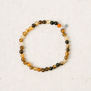 Dragon Vein Agate Energy Bracelet by Tiny Rituals - A Roese Boutique