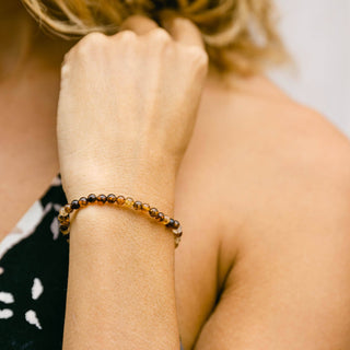 Dragon Vein Agate Energy Bracelet by Tiny Rituals - A Roese Boutique