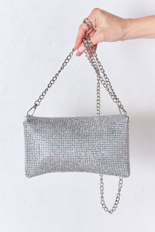 Forever Link Rhinestone Crossbody Bag - A Roese Boutique