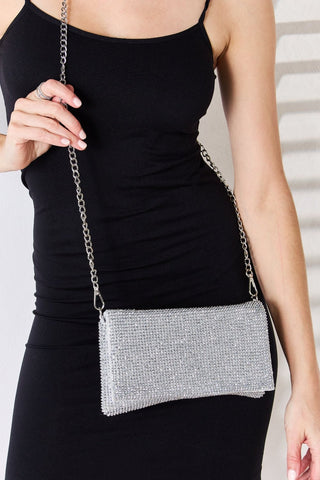 Forever Link Rhinestone Crossbody Bag - A Roese Boutique