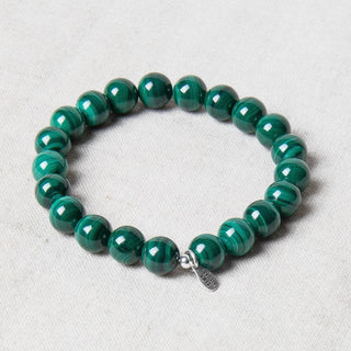 Genuine Real Malachite Energy Bracelet by Tiny Rituals - A Roese Boutique