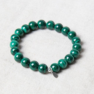 Genuine Real Malachite Energy Bracelet by Tiny Rituals - A Roese Boutique