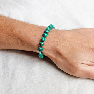 Genuine Real Malachite Energy Bracelet by Tiny Rituals - A Roese Boutique