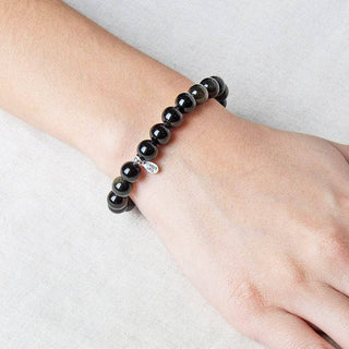 Golden Obsidian Energy Bracelet by Tiny Rituals - A Roese Boutique