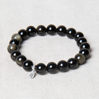 Golden Obsidian Energy Bracelet by Tiny Rituals - A Roese Boutique