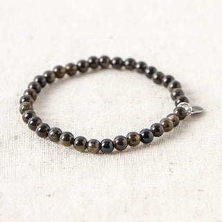 Golden Obsidian Energy Bracelet by Tiny Rituals - A Roese Boutique