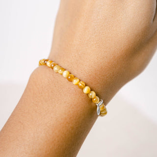 Golden Tiger Eye Energy Bracelet by Tiny Rituals - A Roese Boutique