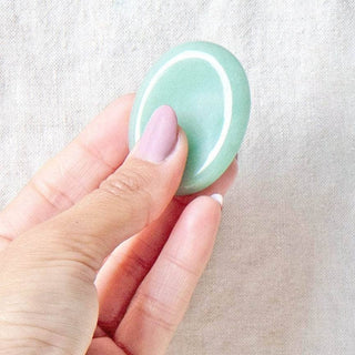 Green Aventurine Worry Stone by Tiny Rituals - A Roese Boutique