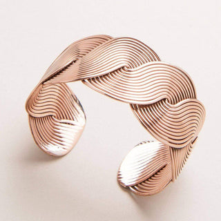 Handcrafted Talia Copper Cuff by Tiny Rituals - A Roese Boutique