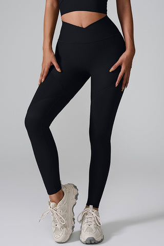 High Waist Active Leggings - A Roese Boutique