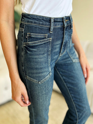 High Waist Skinny Jeans by Judy Blue - A Roese Boutique