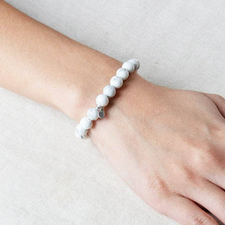 Howlite Energy Bracelet by Tiny Rituals - A Roese Boutique