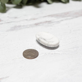Howlite Worry Stone by Tiny Rituals - A Roese Boutique