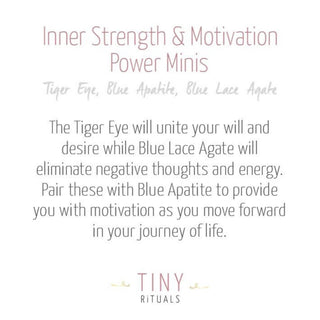 Inner Strength & Motivation Pack by Tiny Rituals - A Roese Boutique