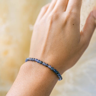 Iolite Energy Bracelet by Tiny Rituals - A Roese Boutique