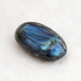 Labradorite Blue Flame Palm Stone by Tiny Rituals - A Roese Boutique