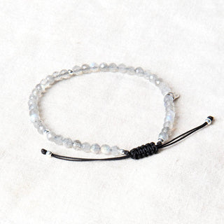 Labradorite Energy Anklet by Tiny Rituals - A Roese Boutique