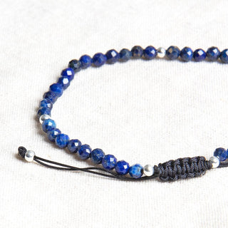 Lapis Lazuli Energy Anklet by Tiny Rituals - A Roese Boutique