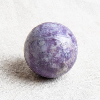 Lepidolite Sphere with Tripod by Tiny Rituals - A Roese Boutique