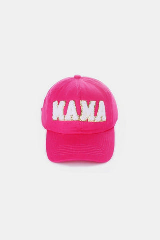 MAMA Chenille Patch Baseball Cap - A Roese Boutique