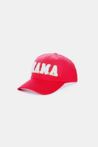 MAMA Chenille Patch Baseball Cap - A Roese Boutique