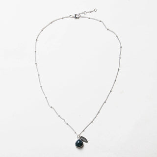 March Bloodstone Birthstone Necklace by Tiny Rituals - A Roese Boutique