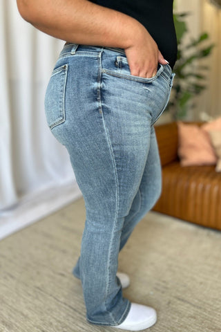 Medium Rise Bootcut Jeans by Judy Blue - A Roese Boutique