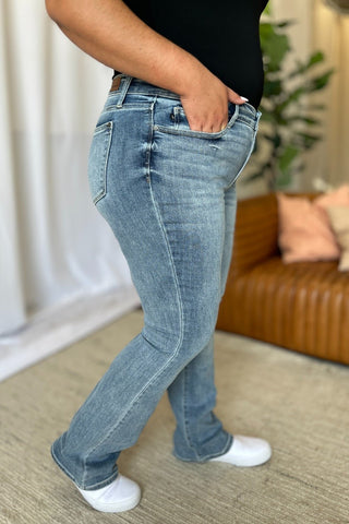 Medium Rise Bootcut Jeans by Judy Blue - A Roese Boutique