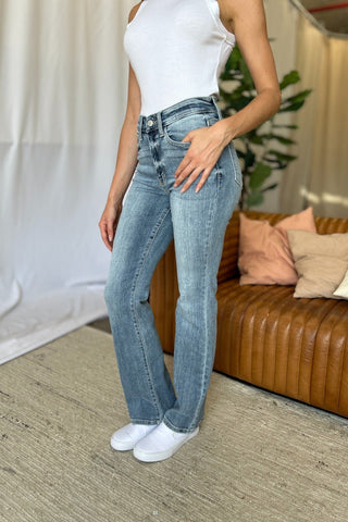 Medium Rise Bootcut Jeans by Judy Blue - A Roese Boutique