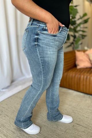 Medium Rise Bootcut Jeans by Judy Blue - A Roese Boutique