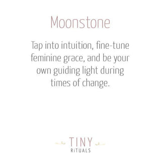 Moonstone Energy Bracelet by Tiny Rituals - A Roese Boutique