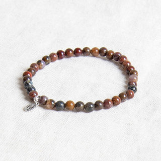 Natural African Pietersite Energy Bracelet by Tiny Rituals - A Roese Boutique