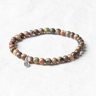 Natural Ocean Jasper Energy Bracelet by Tiny Rituals - A Roese Boutique