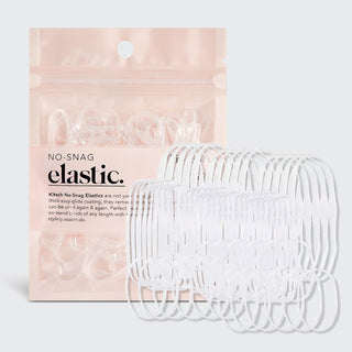 No - Snag Elastic 100pc (Clear) - A Roese Boutique