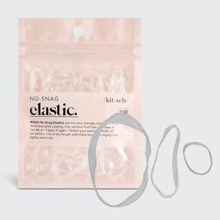 No - Snag Elastic 100pc (Clear) - A Roese Boutique