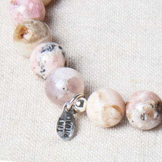 Peruvian Pink Opal Energy Bracelet by Tiny Rituals - A Roese Boutique