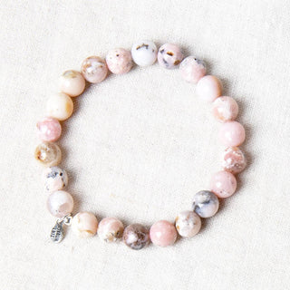 Peruvian Pink Opal Energy Bracelet by Tiny Rituals - A Roese Boutique