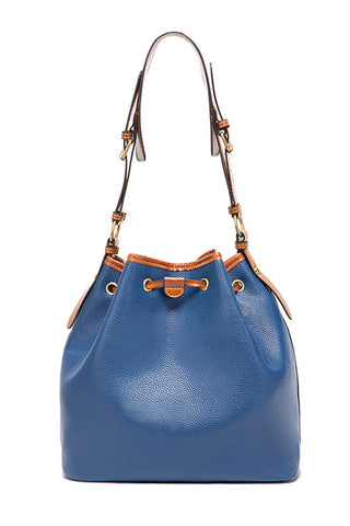 PU Drawstring Bucket Bag - A Roese Boutique