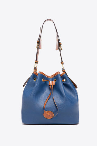 PU Drawstring Bucket Bag - A Roese Boutique